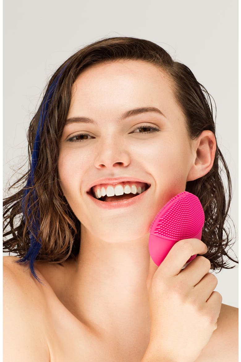LUNA™ Mini 2 Compact Facial Cleansing Device, Alternate, color, AQUAMARINE