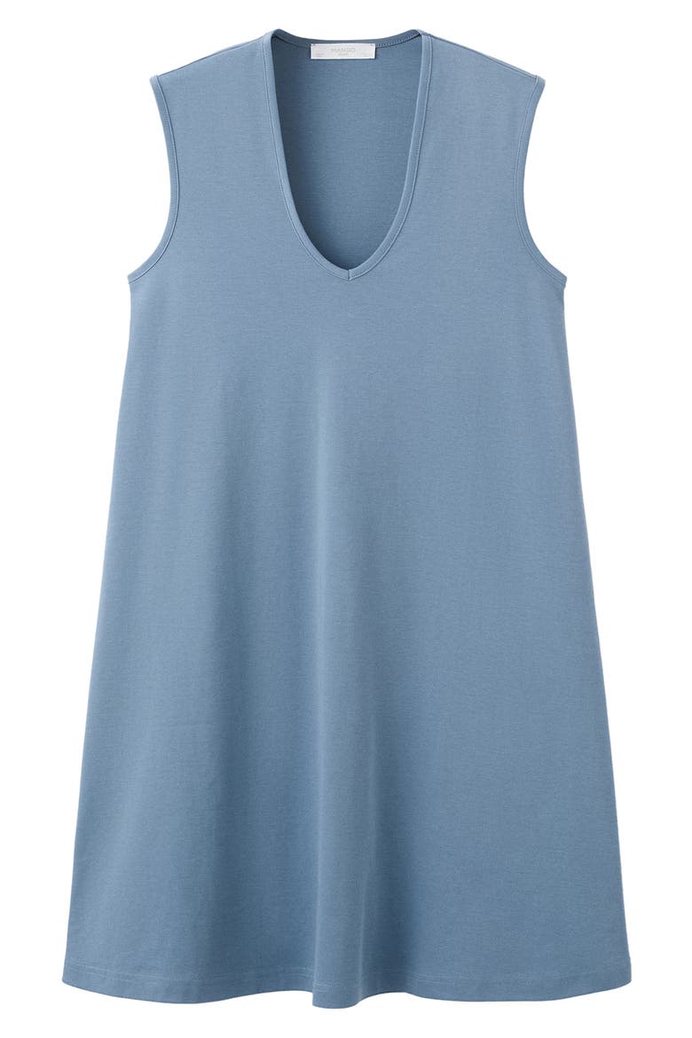 Cotton Nightgown, Alternate, color, BLUE