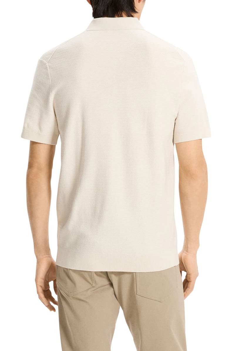 Theory Soris T-Light Polo, Alternate, color, Alabaster