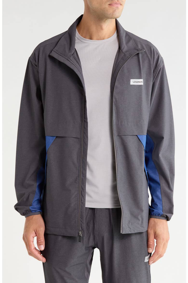 Luka HB Full-Zip Jacket, Main, color, CHARCOAL GRAY/ORION