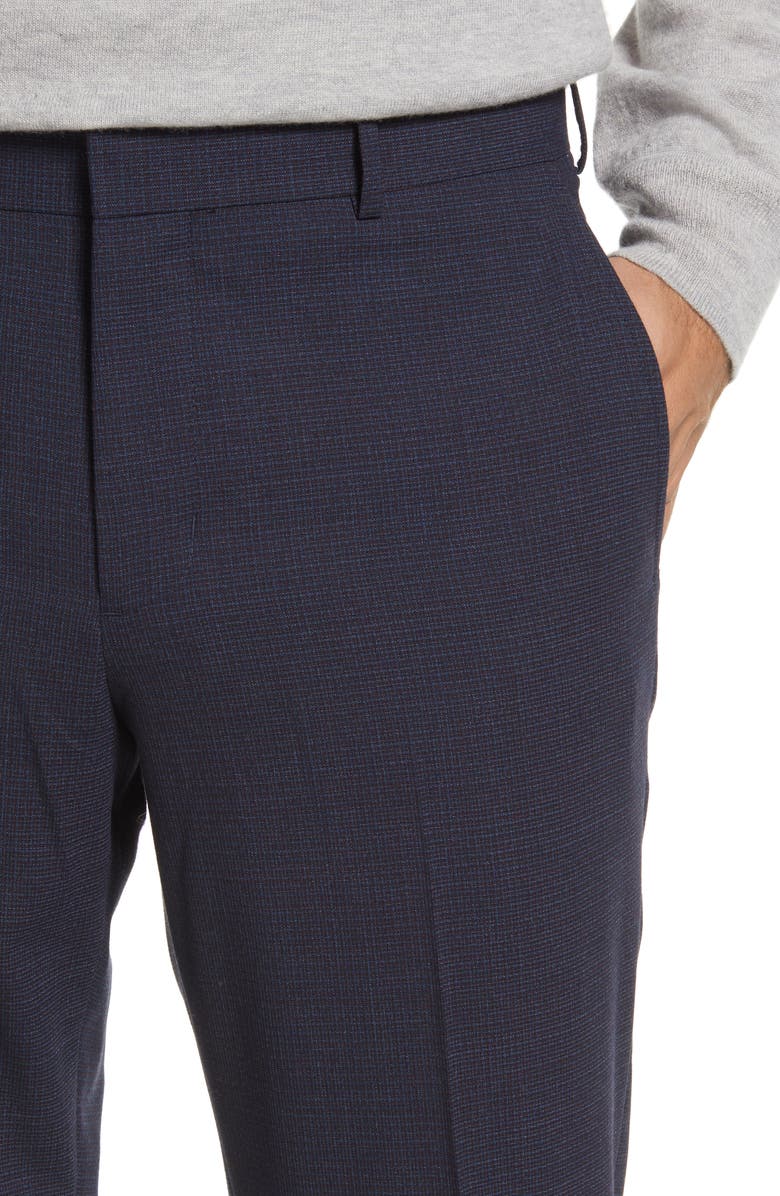 Nordstrom Tech-Smart Trim Fit Trousers, Alternate, color,