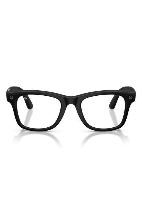 Meta Gen 3 Wayfarer 50mm Polarized Square Sunglasses