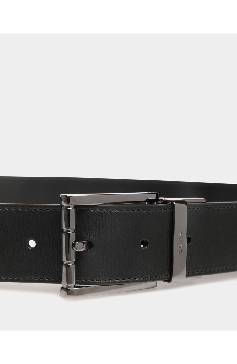 Bally Astory 35mm Reversible And Adjustable Belt In Embossed Calf Leather, Alternate, color,