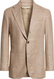 J. Mueser Waverly Check Silk Sport Coat
