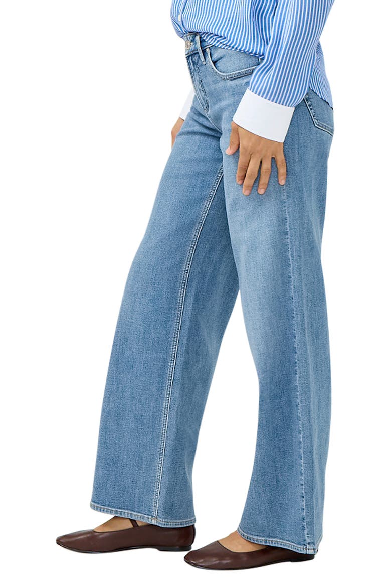 Suki Wide Leg Jeans, Alternate, color, ABBEY