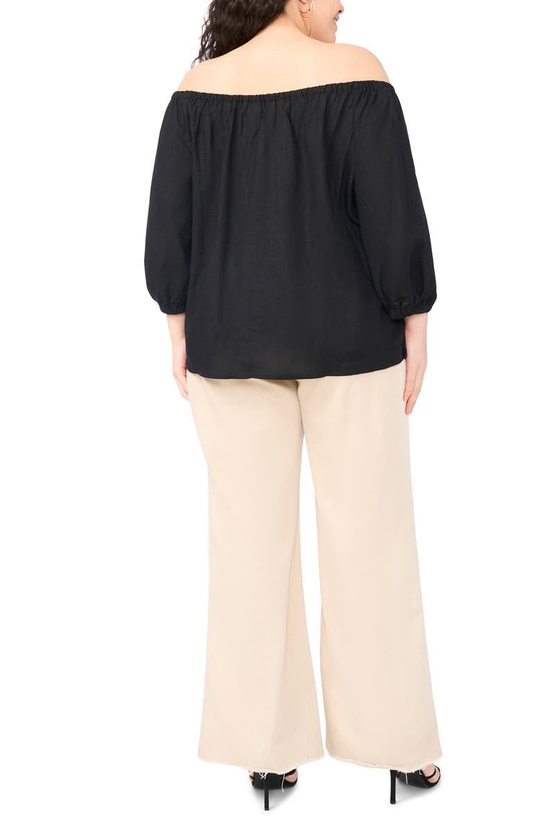 Vince Camuto Off the Shoulder Puff Sleeve Top, Alternate, color, 