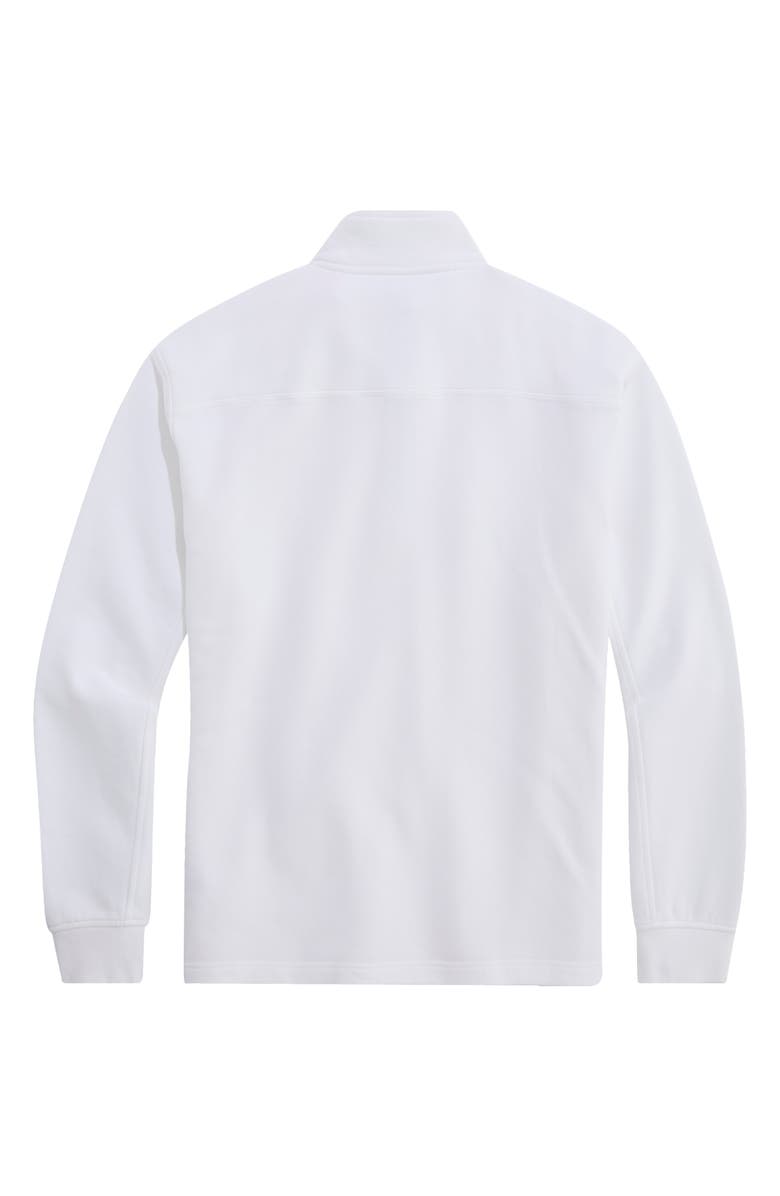 vineyard vines Surf Quarter Zip Sweatshirt, Alternate, color, White Cap