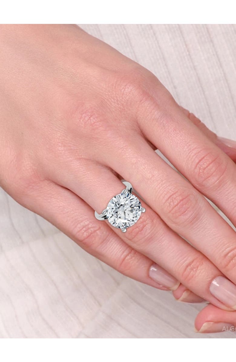 Bliss Diamond Certified 9Ct Aurora Solitaire Diamond Engagement Ring Lab Grown, Alternate, color, 