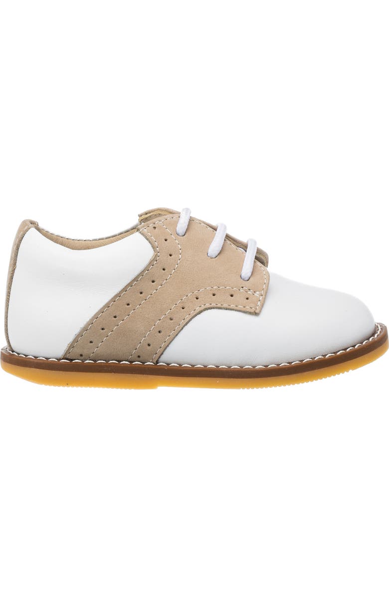 Elephantito Kids' Saddle Shoe, Alternate, color, White-Ivory