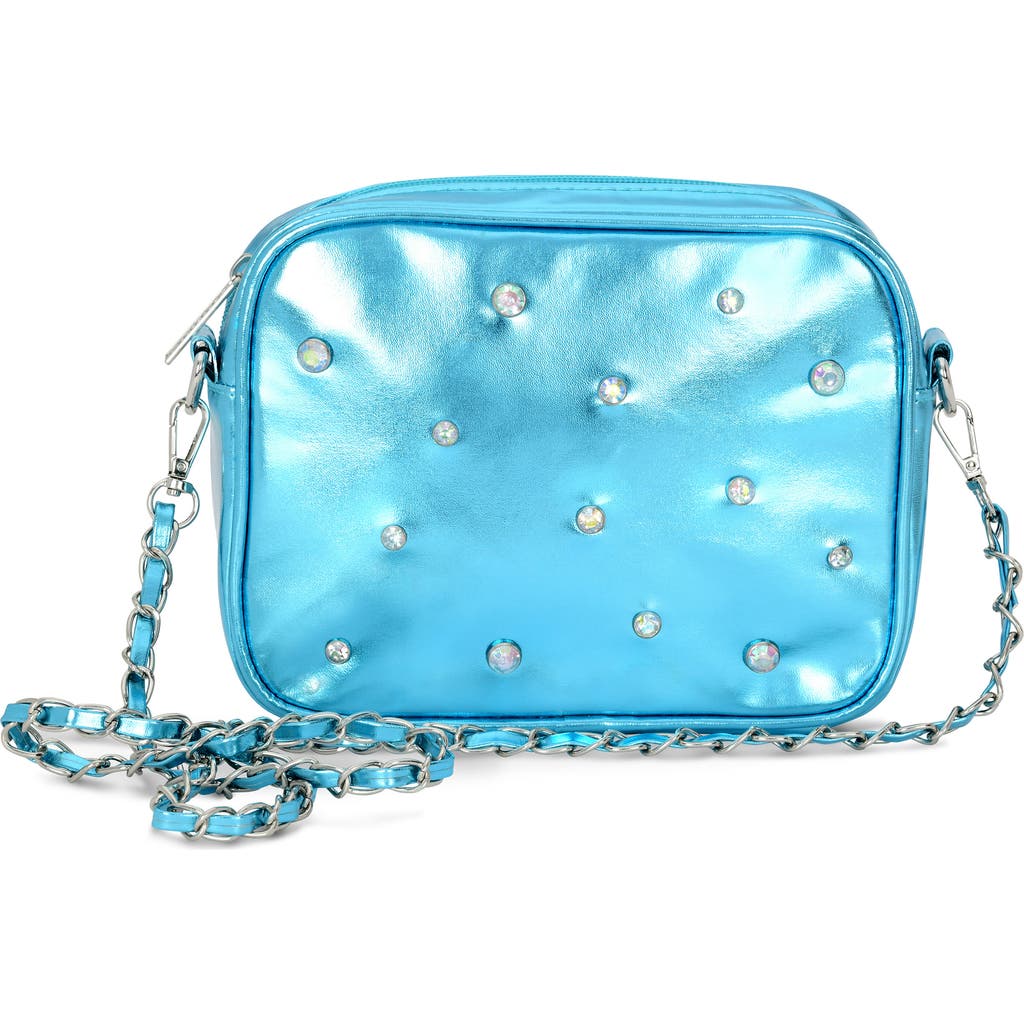 Iscream Kids' Blue Candy Gem Crossbody Bag In Blue