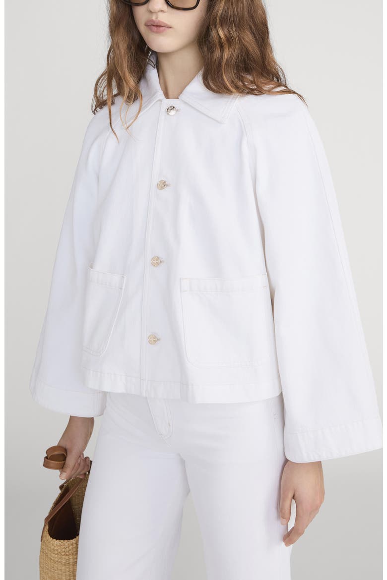 The Denim Swing Jacket, Alternate, color, AU NATURAL CLEAN