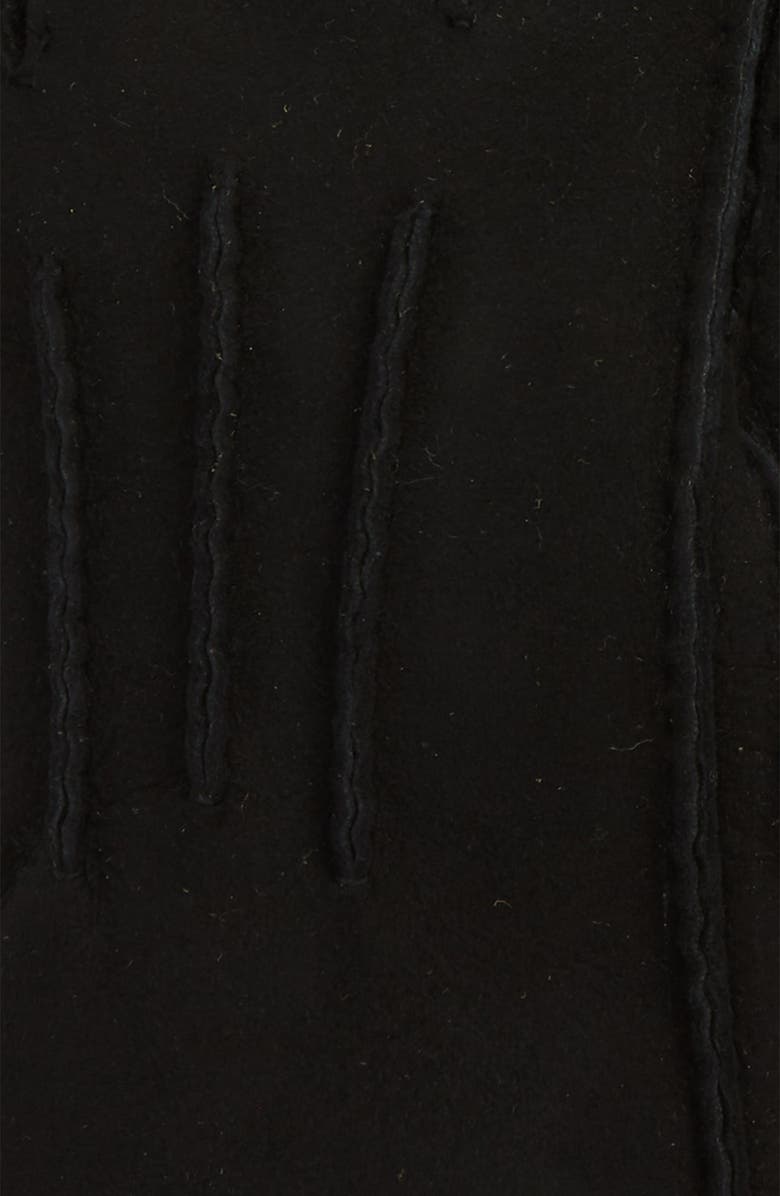 UGG<sup>®</sup> Genuine Shearling Tech Gloves, Alternate, color, Black