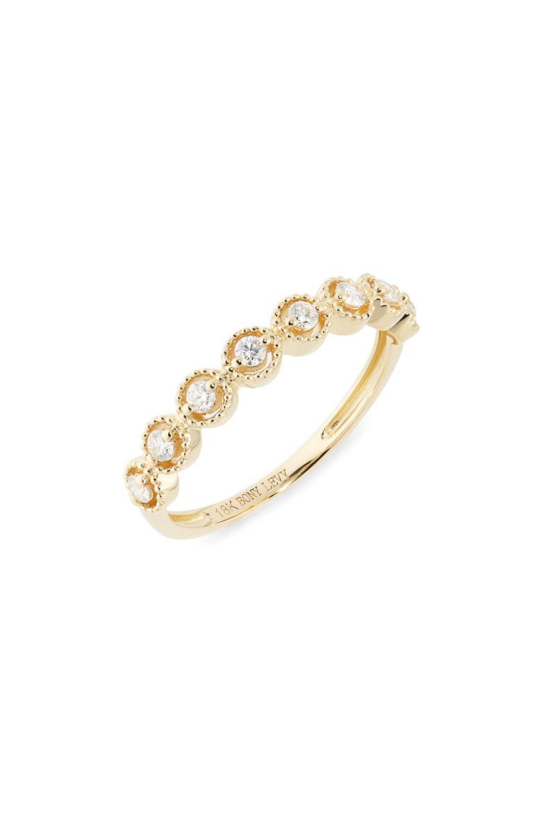Florentine Diamond Band Ring (Nordstrom Exclusive), Main, color, 18K YELLOW GOLD