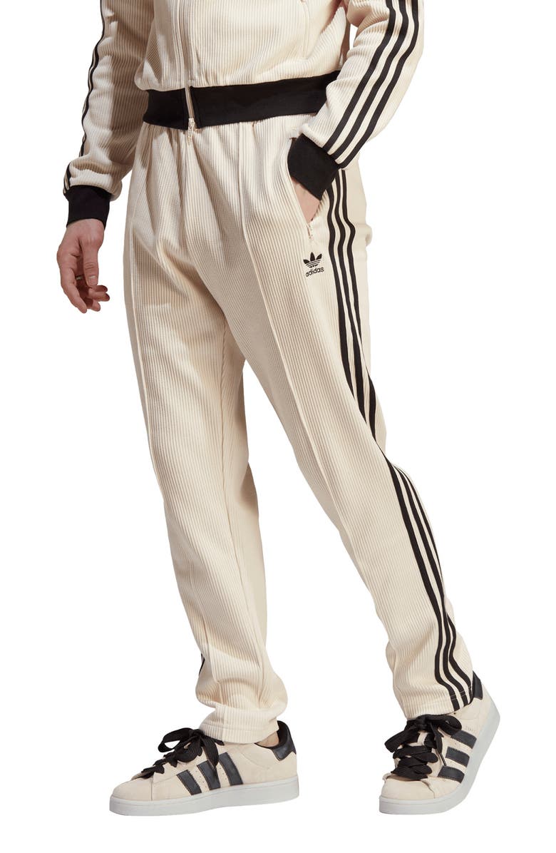 adidas Adicolor Classics Beckenbauer Waffle Knit Track Pants, Main, color,