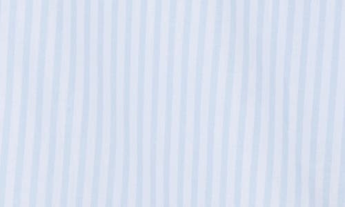 Calvin Klein Stripe Cotton Button-up Shirt In White