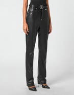 PHILIPP PLEIN Leather Belt Skull Premium Women