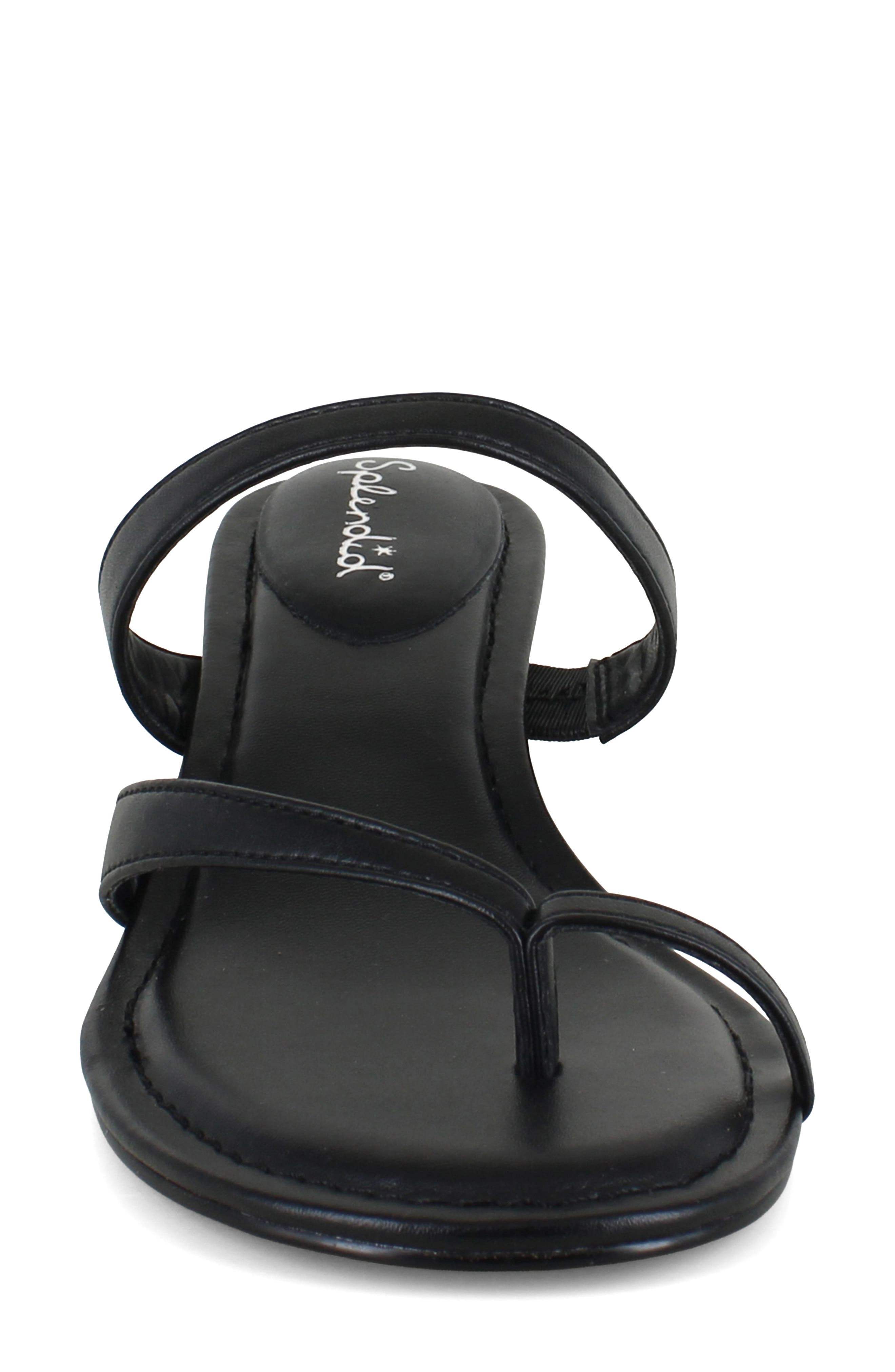 Splendid Hayes Kitten Heel Sandal, Alternate, color, Black