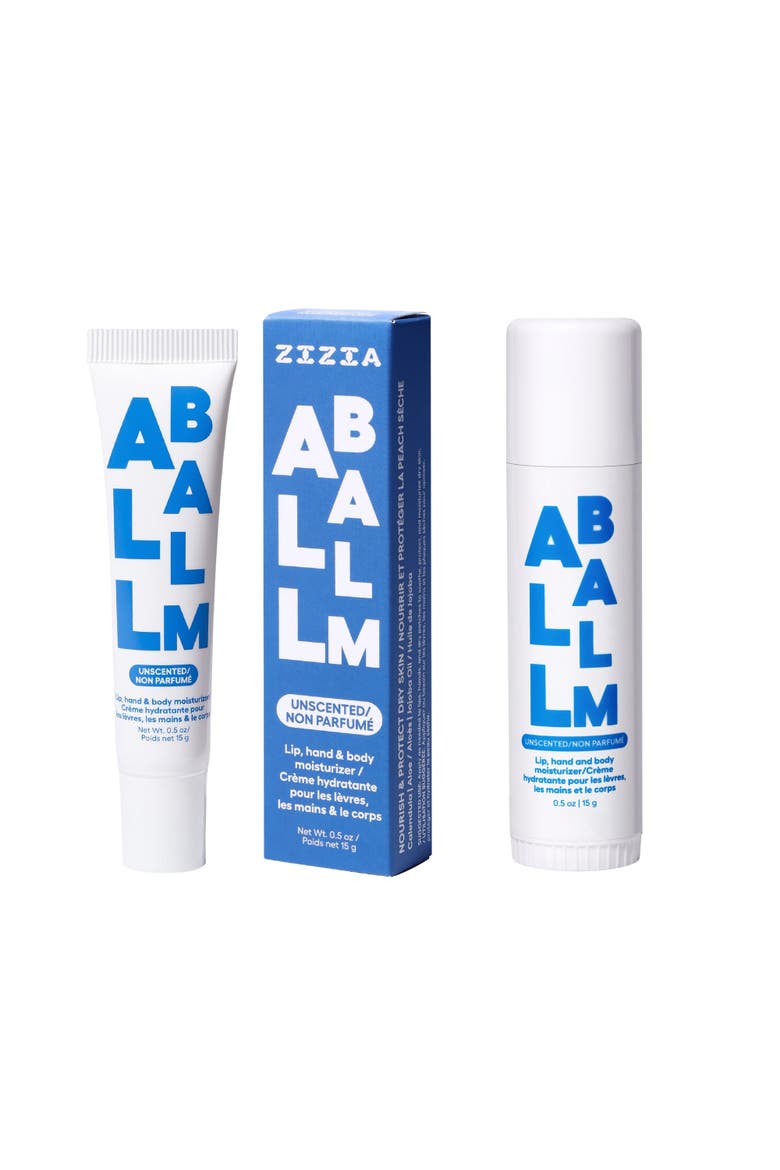 Unscented All Balm Tube + Unscented All Balm Stick, Main, color, None