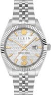 PHILIPP PLEIN Date Superlative Two-Tone Bracelet Watch, 41mm
