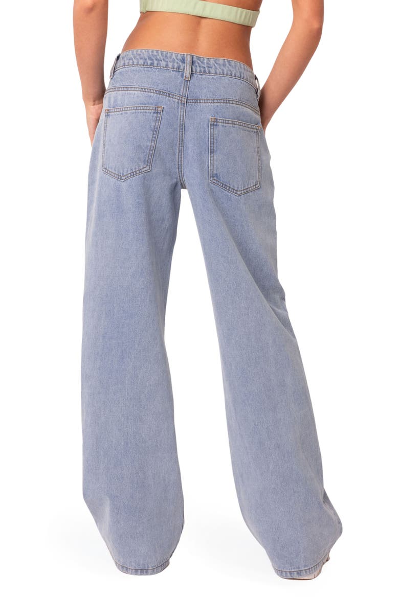Raelynn Wide Leg Jeans, Alternate, color, BLUE