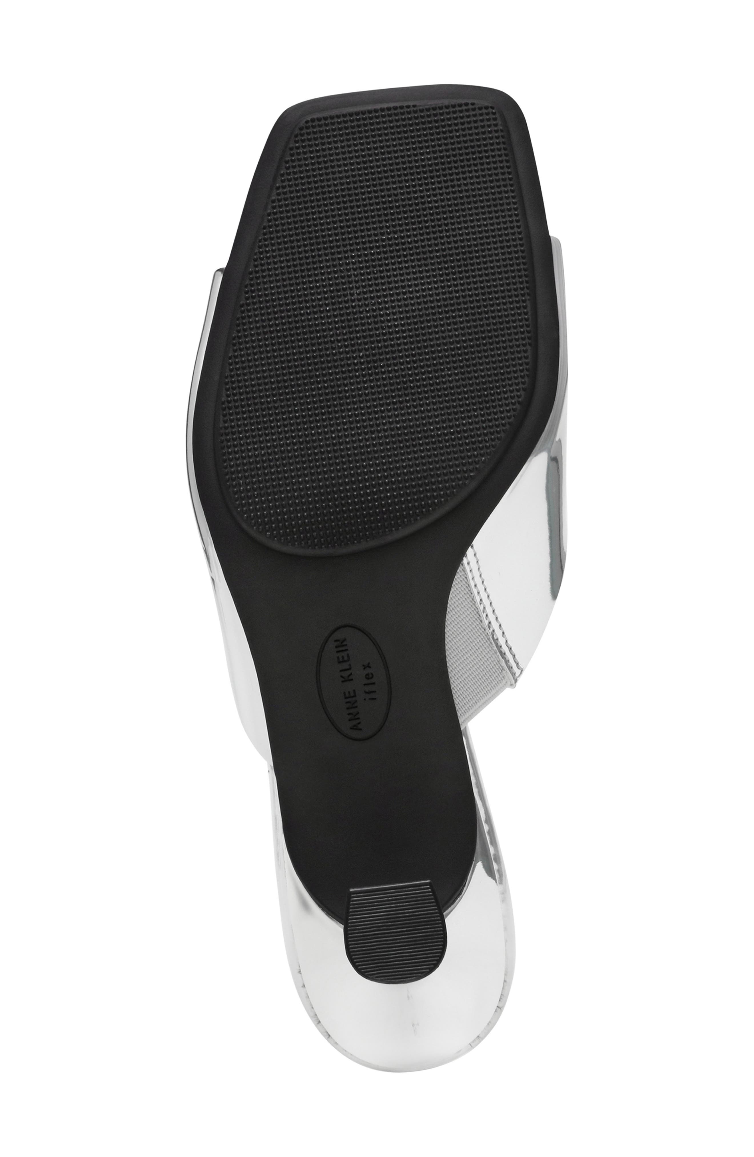 Anne Klein Jerilyn Slide Sandal, Alternate, color, Silver