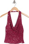 Princess Polly Vinezza Glitter Halter Top