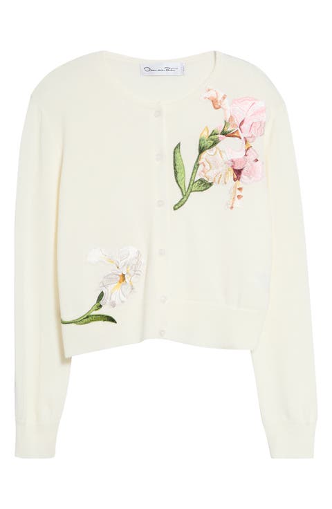 Embroidered Cardigan