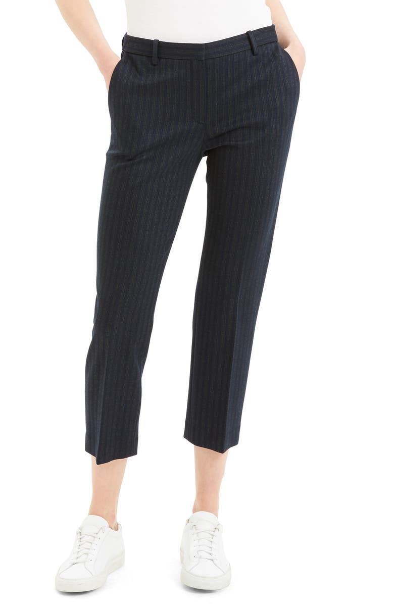 Theory Stripe Tailored Pants, Main, color,