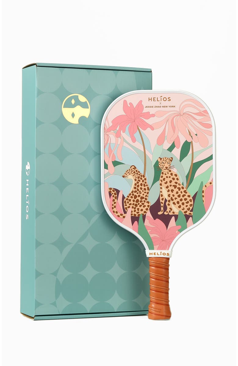 Helios Jessie Zhao Scarlet Tree of Life Pickleball Paddle, Alternate, color, Jungle Gathering