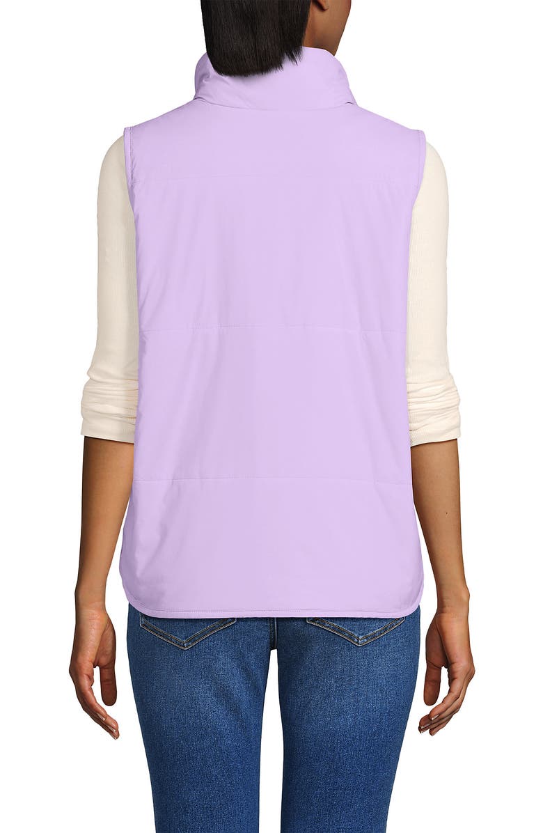 Lands' End WanderFree Insulated Vest, Alternate, color, Lilac Petal