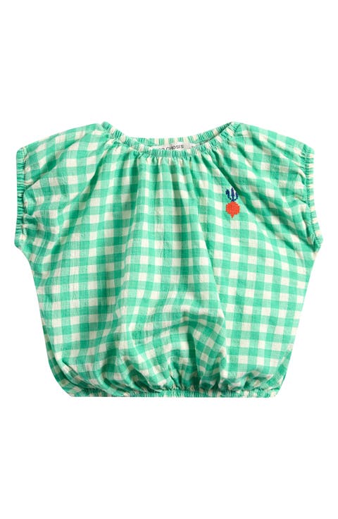 Pixel Sugar Beet Organic Cotton Woven Top (Baby)