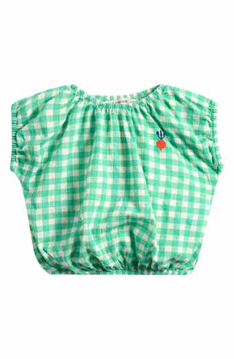 Pixel Sugar Beet Organic Cotton Woven Top