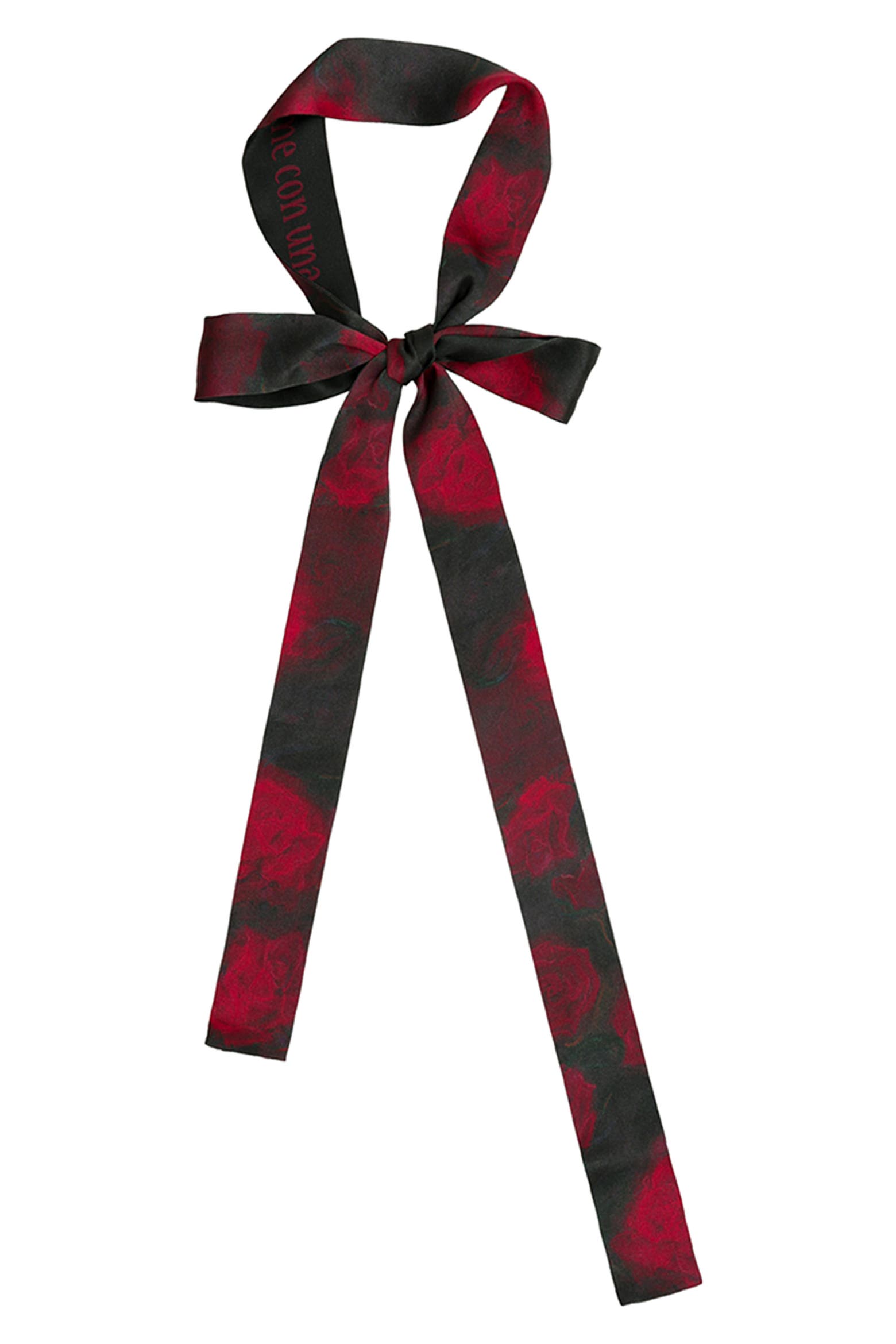 Islander Patternz Lost Pattern La Rosa Skinny Silk Scarf (Women) | Nordstrom