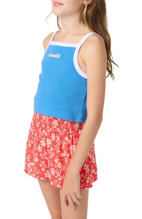 O'neill Kids' Payton Cotton Rib Tank In Regatta
