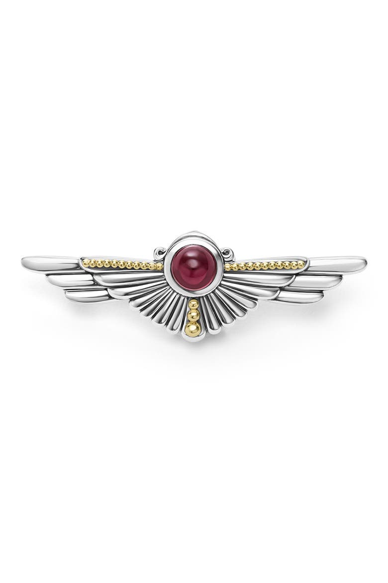 Men's Anthem Rhodolite Garnet Pin, Main, color, GARNET