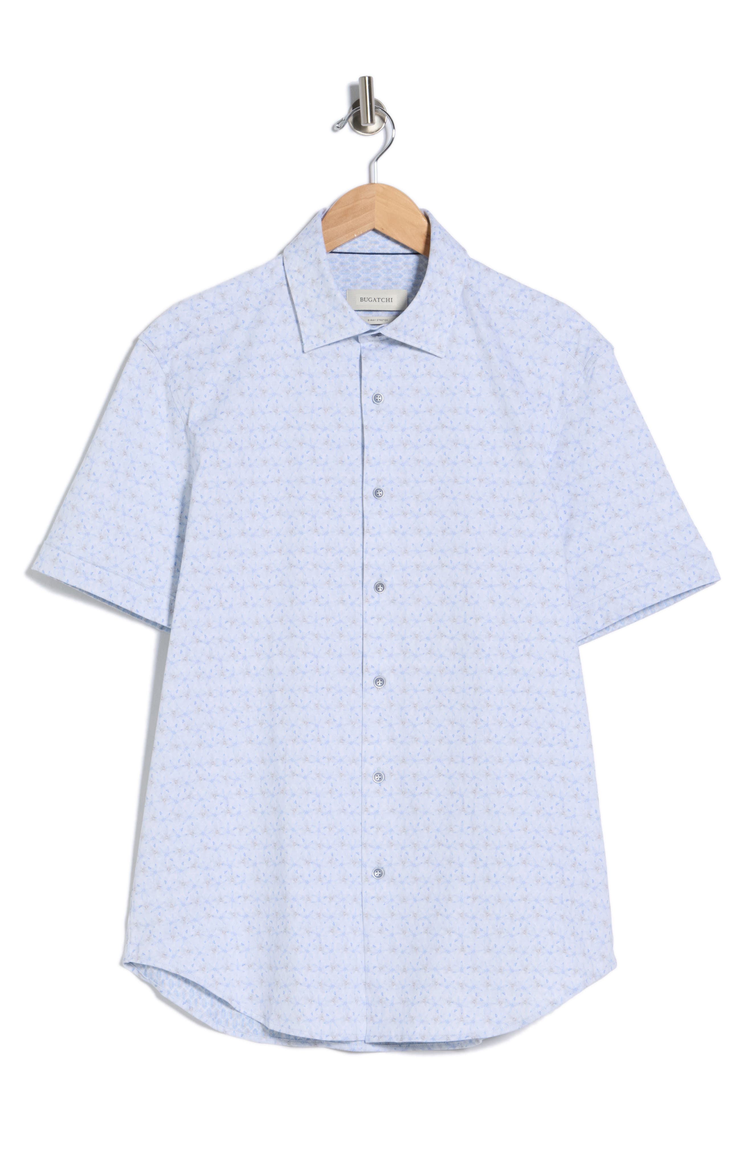 Bugatchi Printed Short Sleeve Shirt