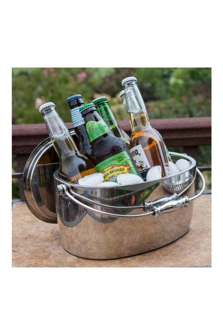 Crafthouse Ice Bucket & Scoop Set, Alternate, color, SILVER
