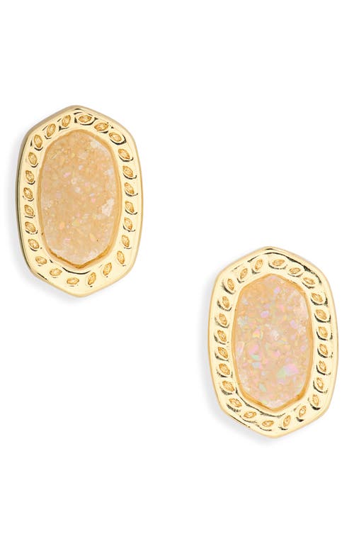 Kendra Scott Ellie Mini Stud Earrings In Gold