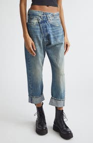R13 Crossover Jeans