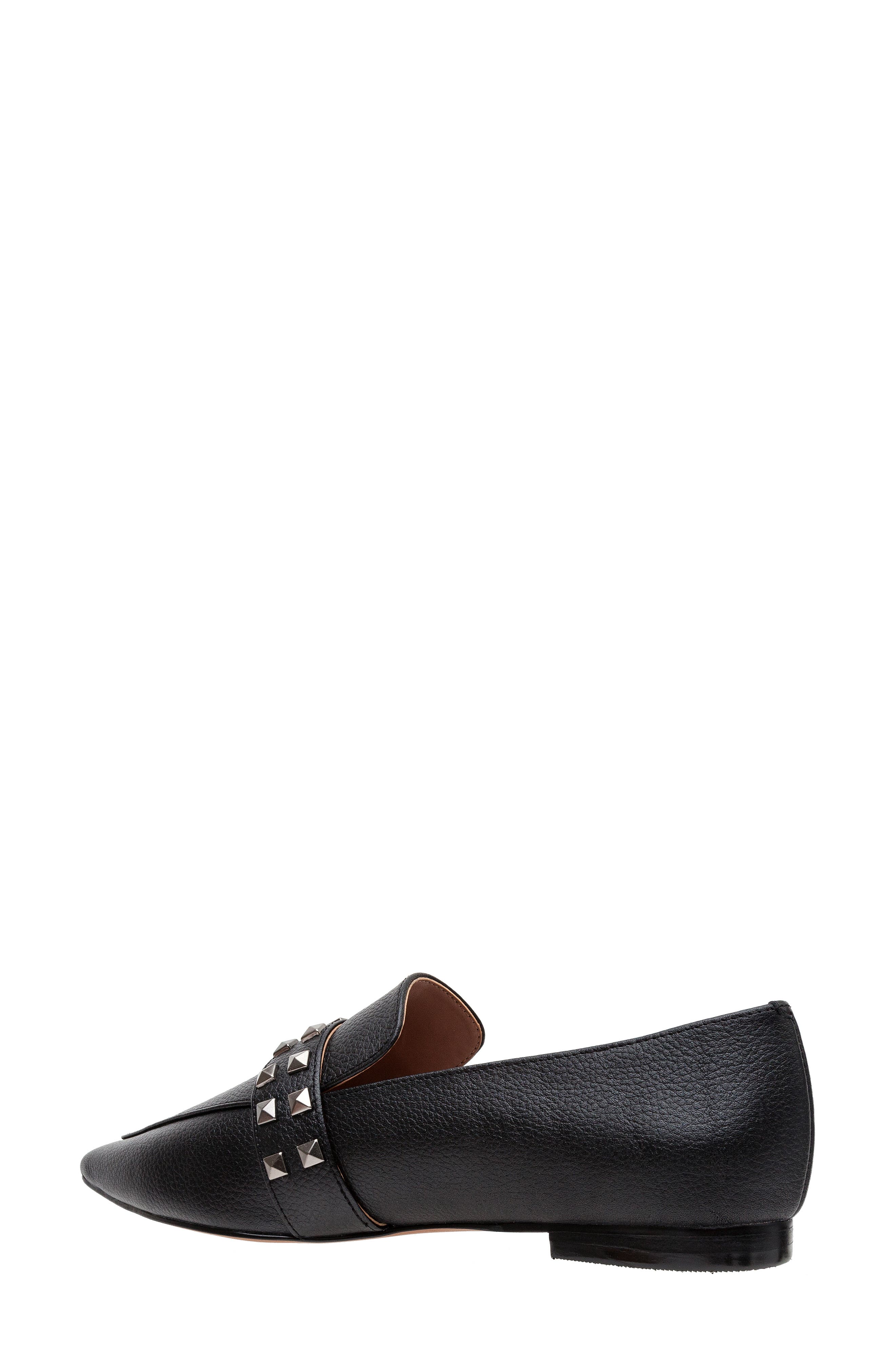 Linea Paolo Mylene Pointed Toe Flat, Alternate, color, Black