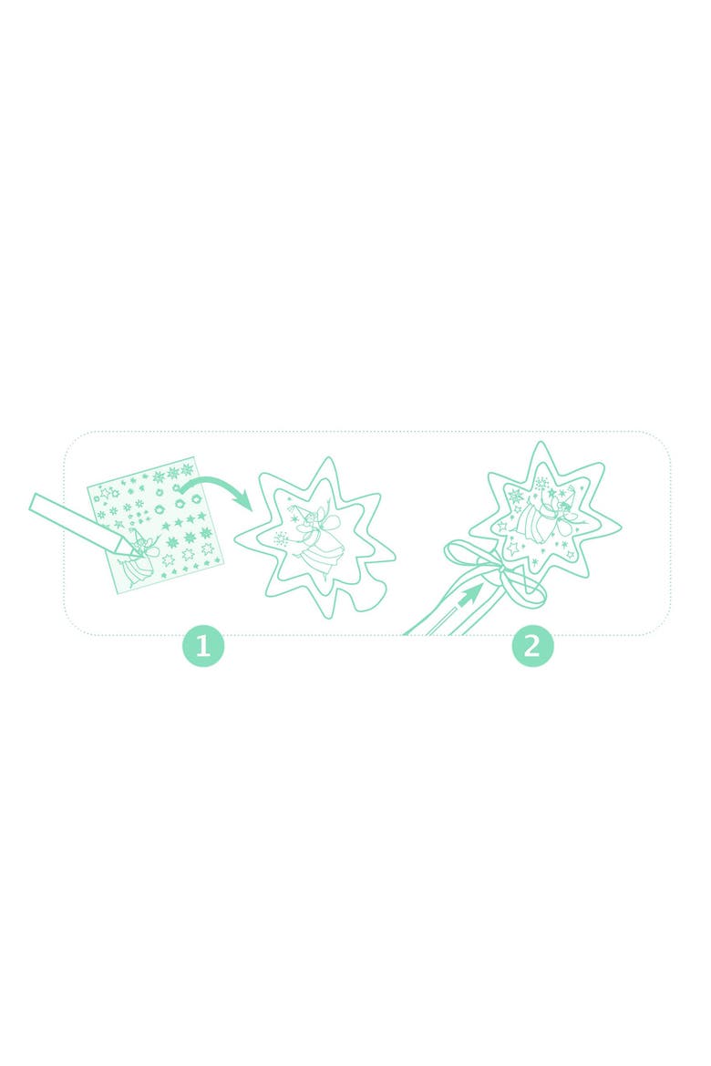 Do It Yourself Little Fairies Wands Craft Kit, Alternate, color, MULTI