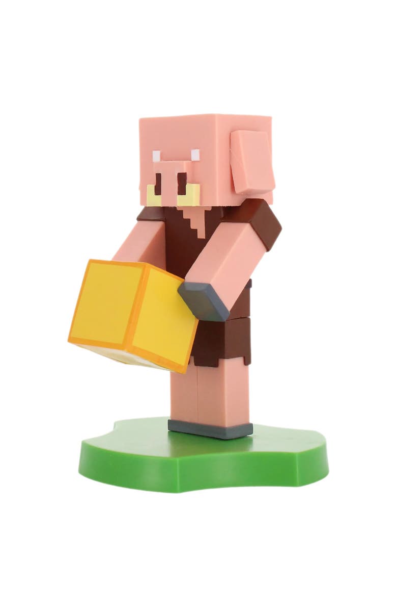 Exquisite Gaming Minecraft 4 Inch Piglin Earbud & Phone Holder, Alternate, color, Multicolored