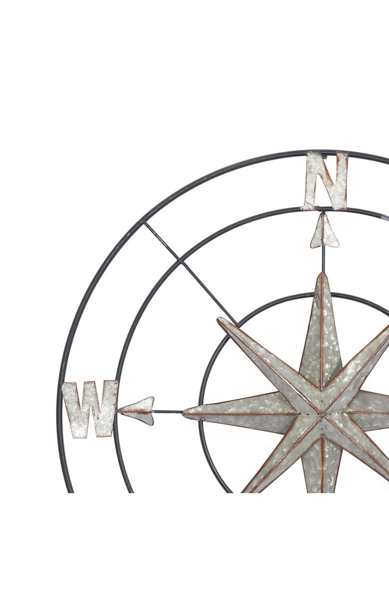 UMA Compass Wall Decor, Alternate, color, Metal