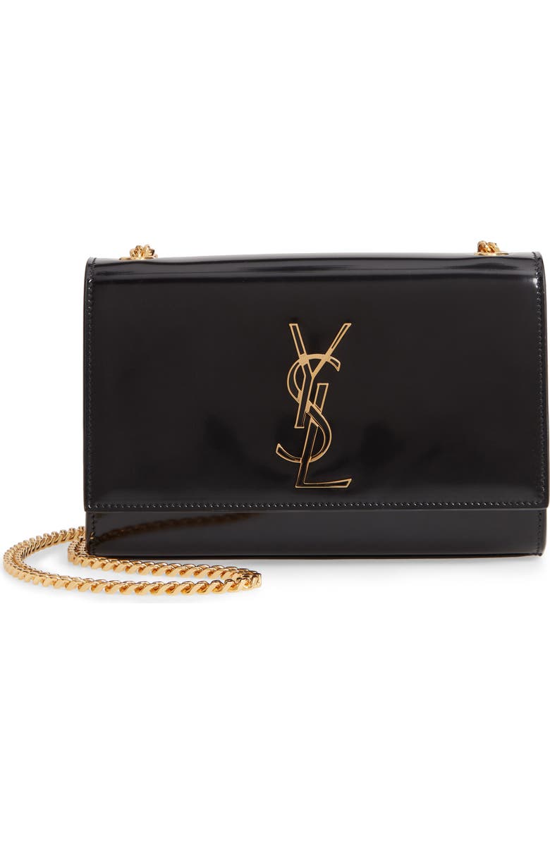 Saint Laurent Small Kate Leather Crossbody Bag, Main, color,