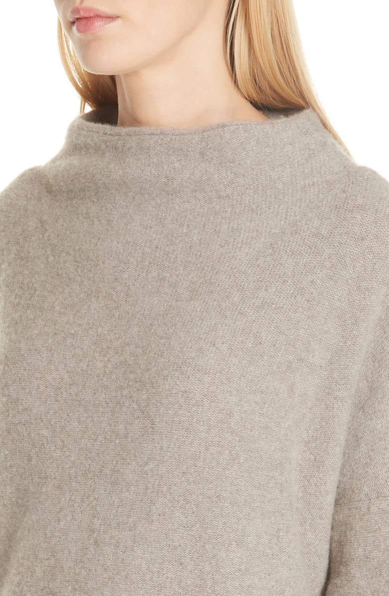 Vince Funnel Neck Cashmere Sweater, Alternate, color, 