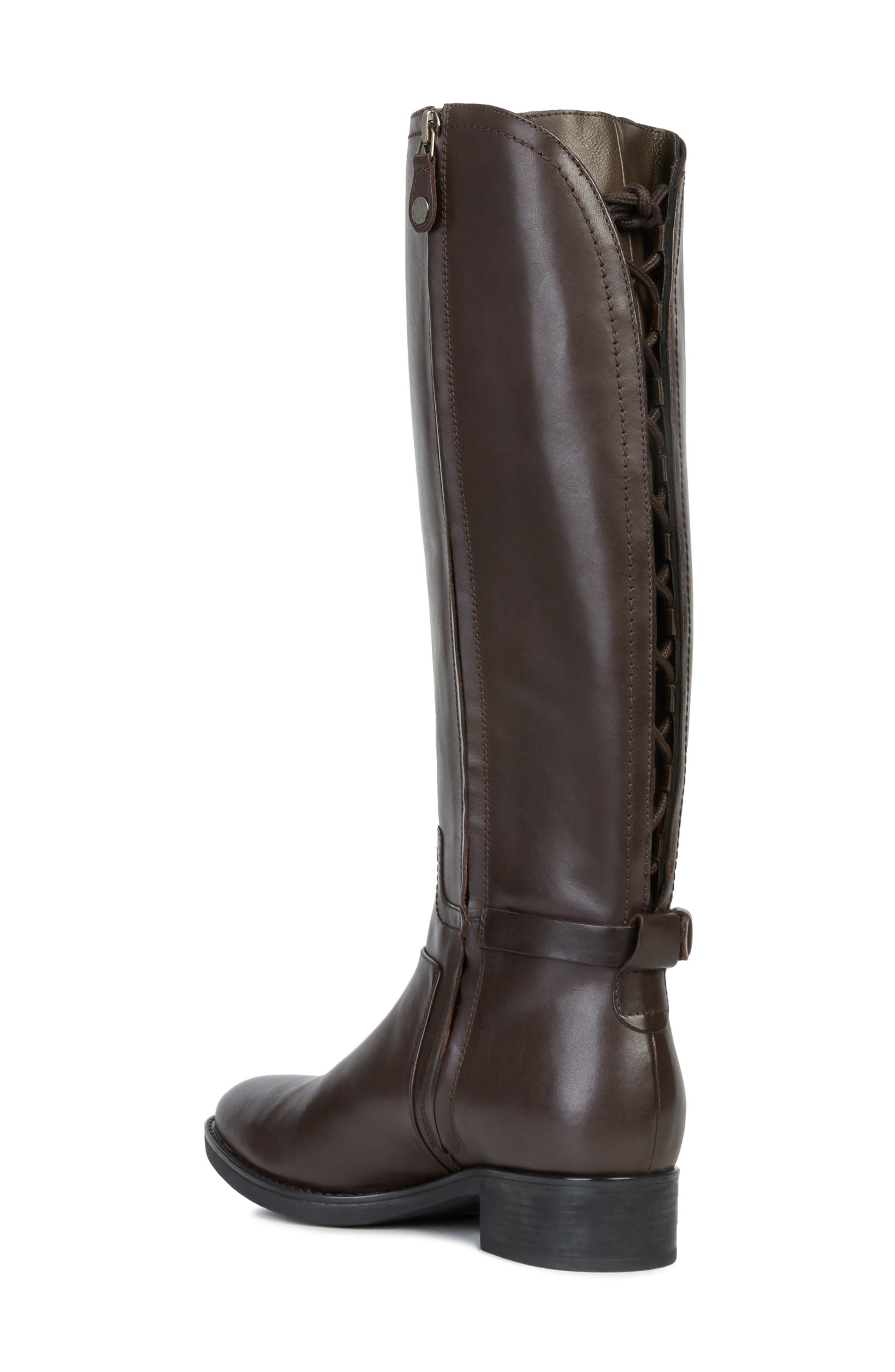 Felicity Knee High Boot, Alternate, color, COFFEE LEATHER