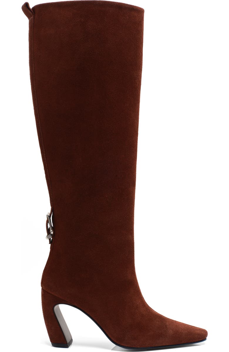 Free People Date Night Knee High Boot, Alternate, color, Port Royale Suede
