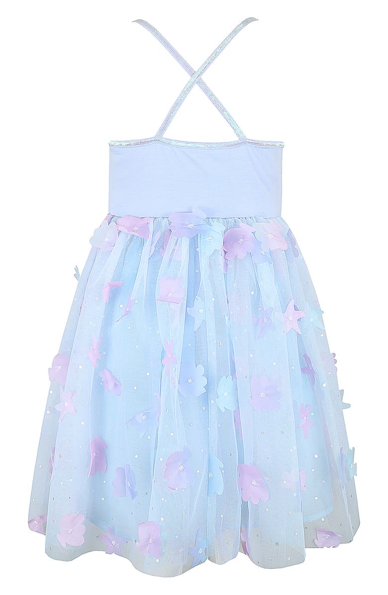 Zunie Kids' Sequin Tulle Party Dress, Alternate, color, Periwinkle