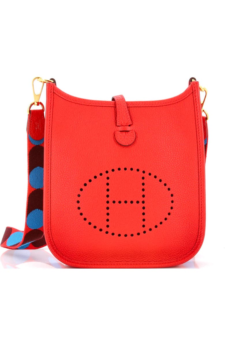 Pre-Owned Hermes Evelyne Bag Gen III Maurice TPM, Main, color, Rouge De Coeur