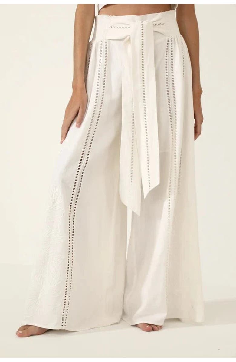 GUADALUPE DESIGN Rio Pants, Main, color, White